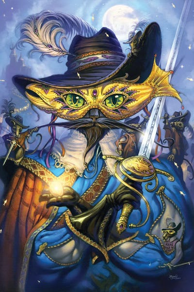 Jeff Haynie: Cavalier Cat by Jeff Haynie