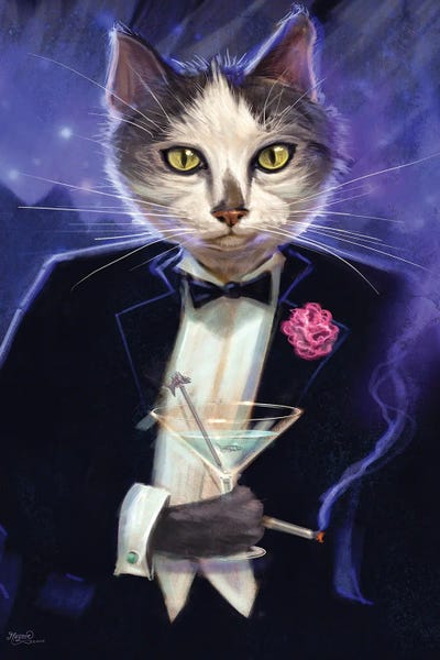 Smoking: Cool Cat by Jeff Haynie