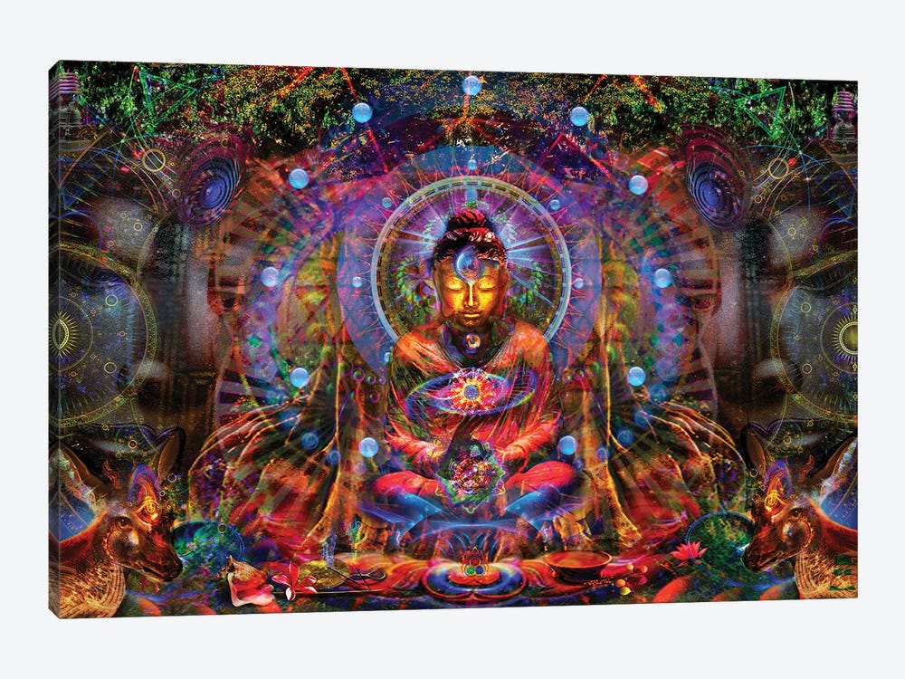 Buddha by Jumbie 1-piece Art Print