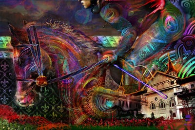 Derby by Jumbie framed wall art