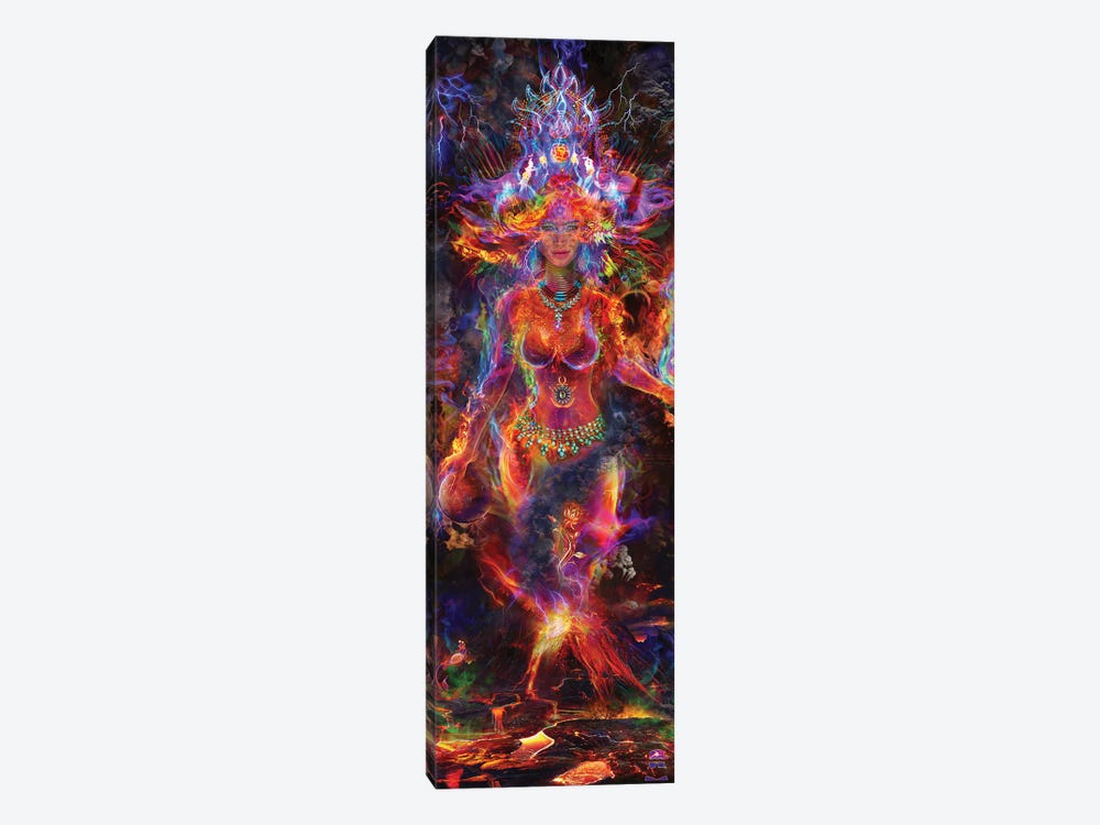 Fire Goddess by Jumbie 1-piece Canvas Print