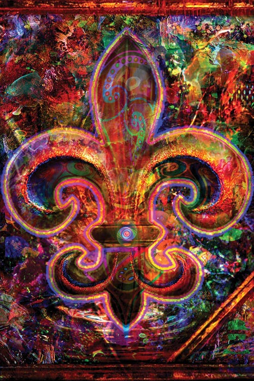 Fleur De Lis by Jumbie wall art
