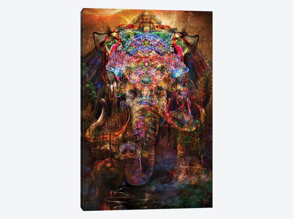 Ganesha by Jumbie 1-piece Canvas Art Print