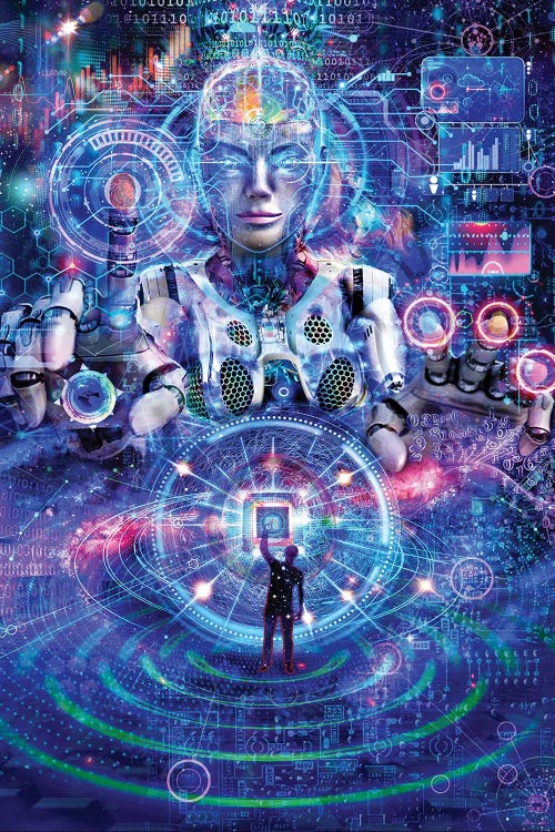 Genesis by Jumbie wall art