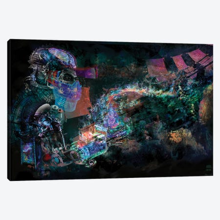 Android Canvas Print #JIE3} by Jumbie Canvas Print