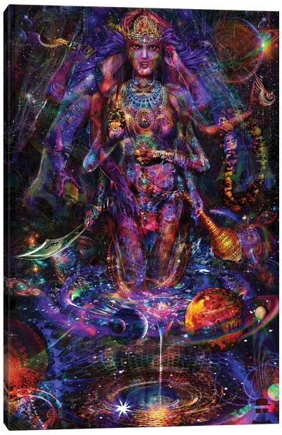 Kali Canvas Art Print - Hinduism Art