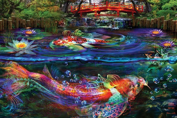 Jumbie: Koi Fish by Jumbie