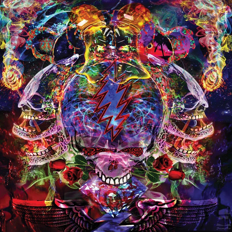 Melt Your Face by Jumbie wall art