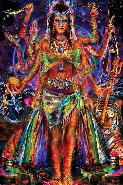 Pavarti by Jumbie wall art