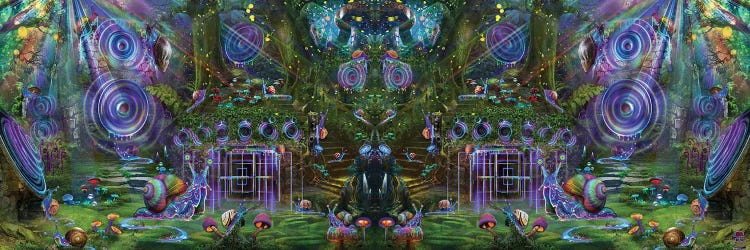 Sound Garden Mirror With Snails