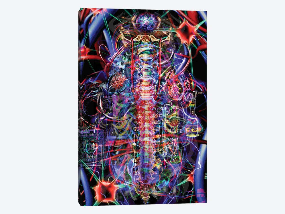 Spine by Jumbie 1-piece Canvas Print