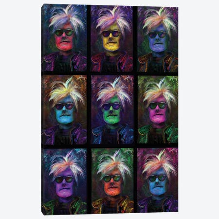 Warhol Canvas Print #JIE79} by Jumbie Canvas Artwork
