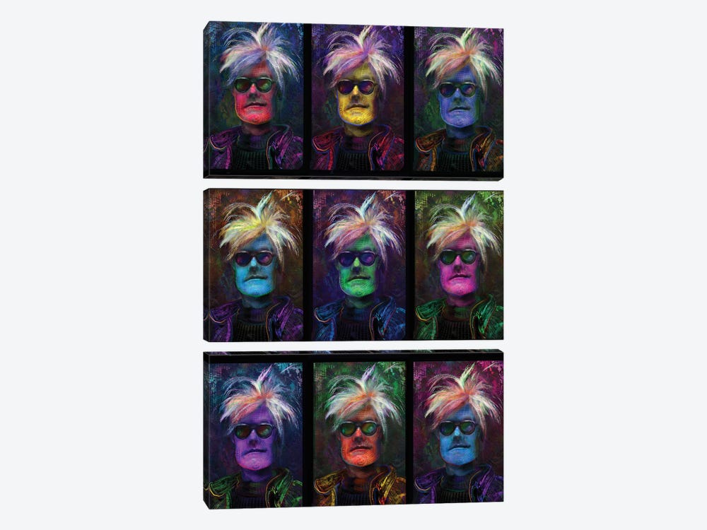 Warhol by Jumbie 3-piece Canvas Artwork