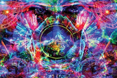 Zodiac by Jumbie canvas print