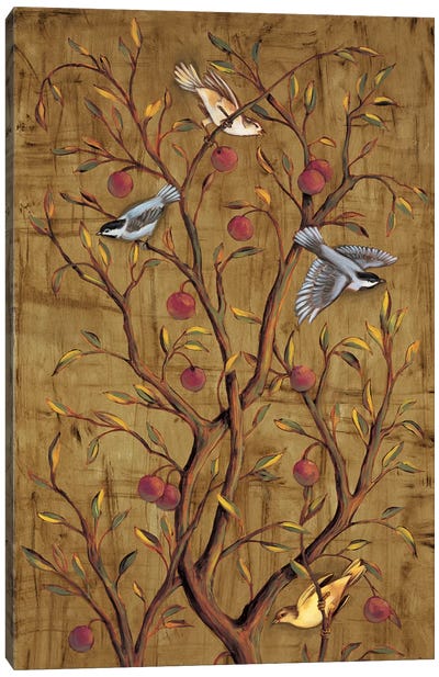 Plum Tree Panel III Canvas Art Print