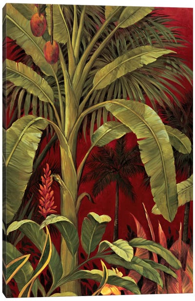 Bali Garden I Canvas Art Print - Palm Tree Art