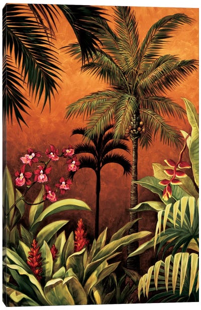 Ubud I Canvas Art Print - Tropical Décor