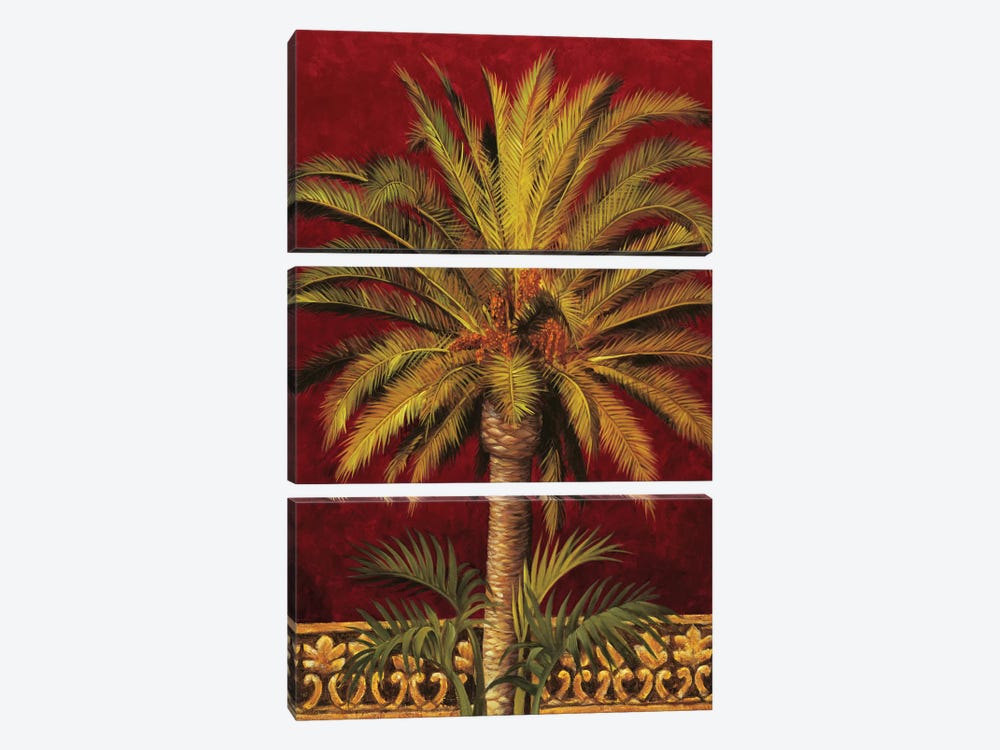 Canary Palm by Rodolfo Jimenez 3-piece Canvas Art