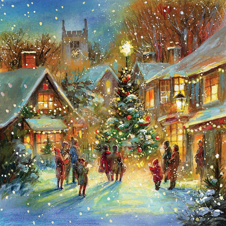 Evening Carol by Jim Mitchell wall art