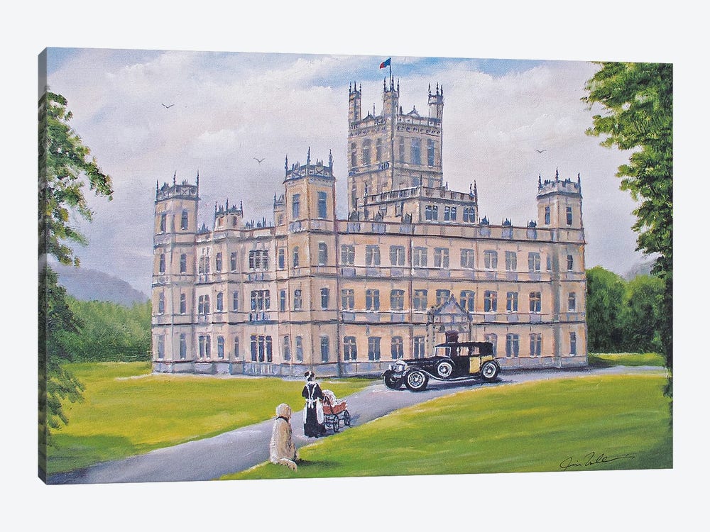 Downton Abbey by Jim Williams 1-piece Canvas Wall Art