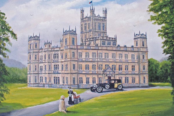 Castles & Palaces: Downton Abbey by Jim Williams