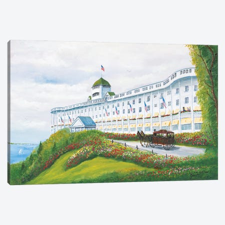 Grand Hotel Canvas Print #JIW15} by Jim Williams Canvas Art Print