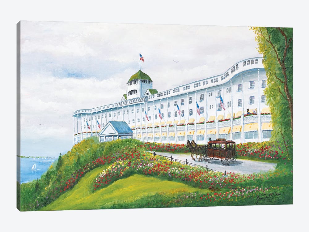 Grand Hotel by Jim Williams 1-piece Canvas Art