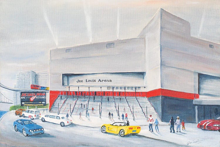 Joe Louis Arena by Jim Williams wall art