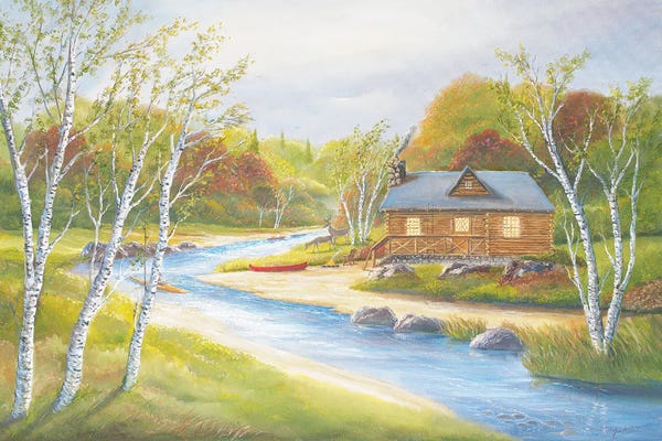 Jim Williams: Autumn Kayaking by Jim Williams