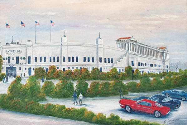 Jim Williams: Old Soldier Field by Jim Williams