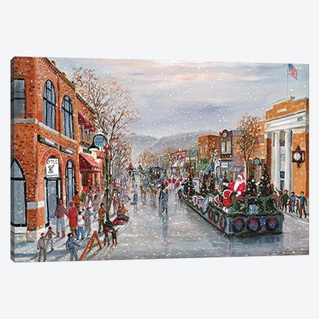 Rochester Christmas Parade Canvas Print #JIW28} by Jim Williams Canvas Print