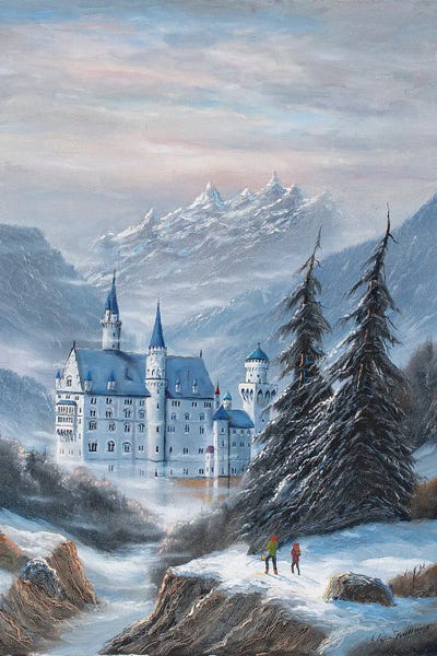 Schloss Neuschwanstein by Jim Williams canvas print