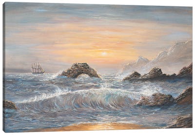 California Coast Canvas Art Print
