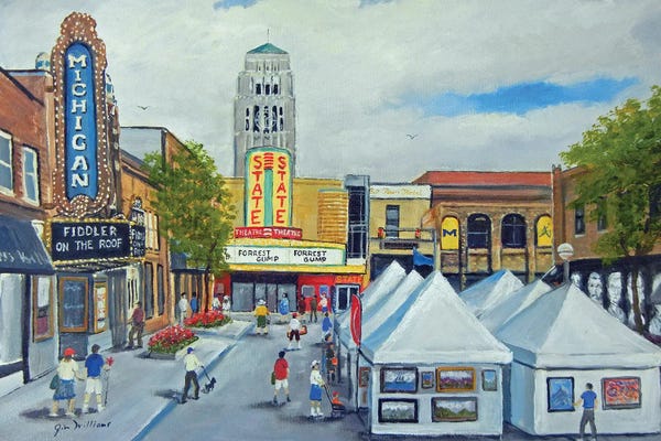 Jim Williams: Ann Arbor July by Jim Williams