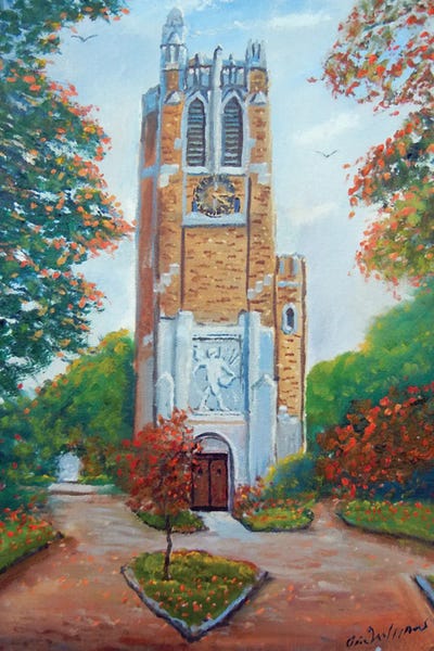 Jim Williams: Beaumont Tower Msu by Jim Williams