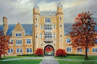 Canvas Print: The Law Quad, Ann Arbor by Jim Williams - thumbnail