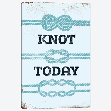 Knot Today Canvas Print #JJB34} by JJ Brando Canvas Wall Art