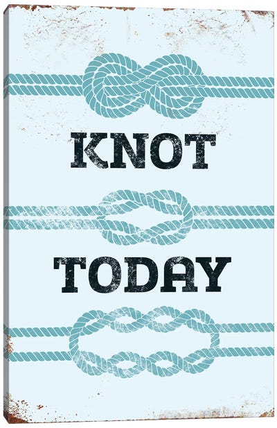 Knot Today Canvas Art Print - JJ Brando