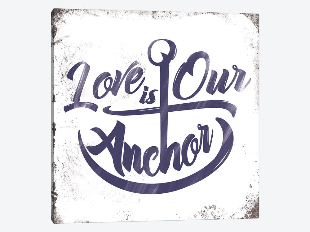 Love Anchor by JJ Brando 1-piece Art Print
