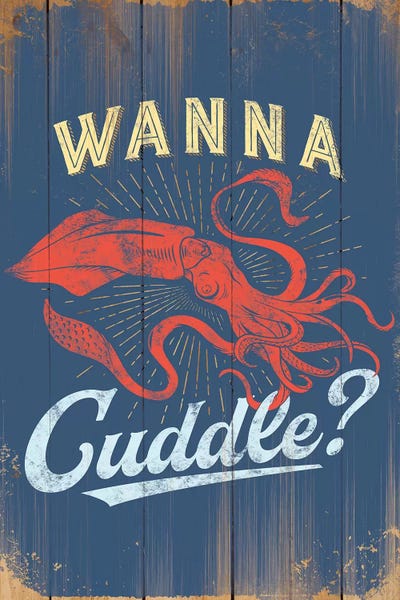 JJ Brando: Wanna Cuddle In Blue by JJ Brando