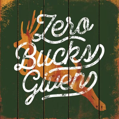 Zero Bucks by JJ Brando art print