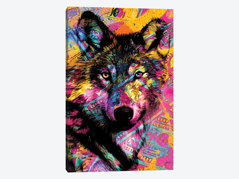 Money Wolf 1-piece Art Print