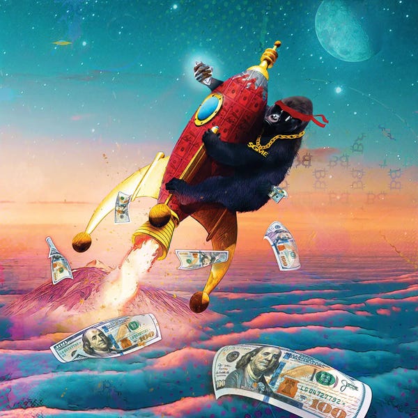 Money: Diamond Hands To The Moon by Jesse Johnson