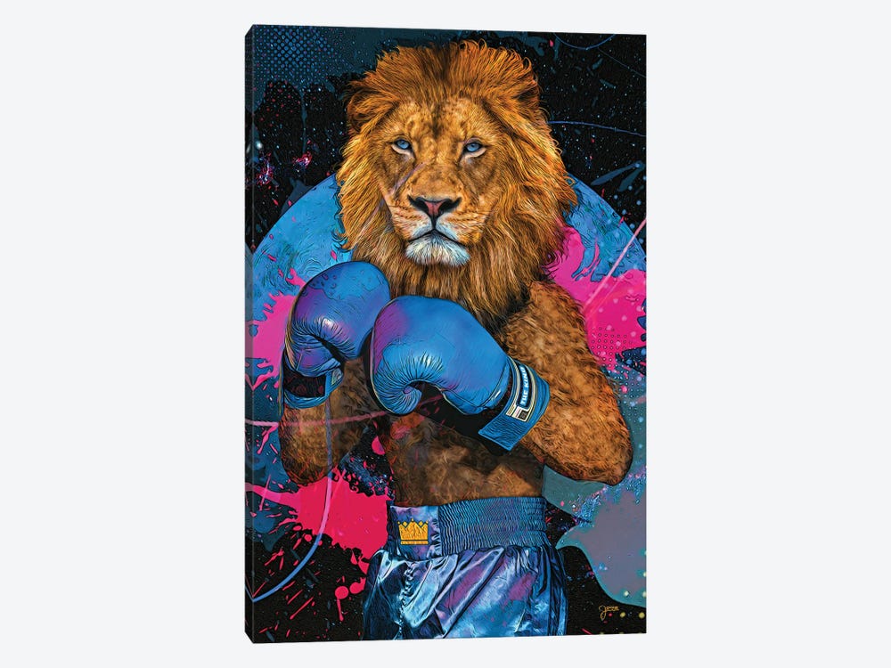 The Lion King by Jesse Johnson 1-piece Canvas Art Print