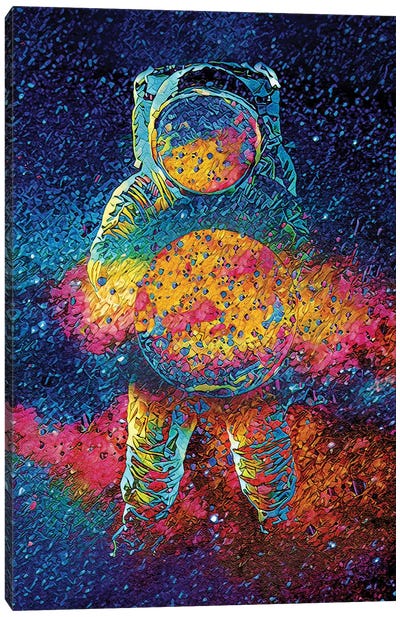 Cosmic Bang Canvas Art Print