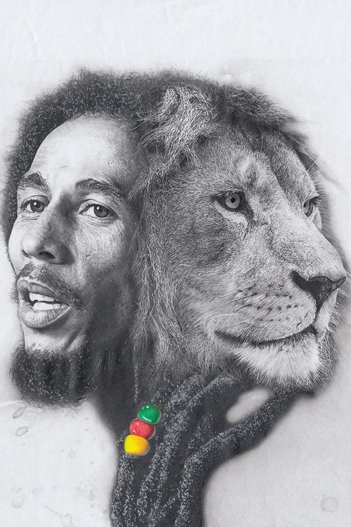 King Marley by Josiah Jones wall art