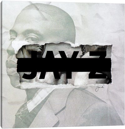 MCHG Remixed Canvas Art Print - Jay-Z