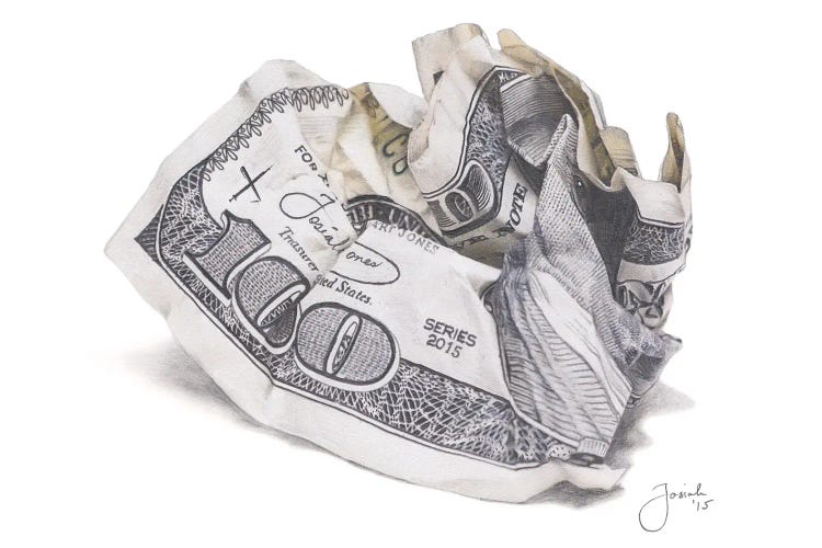 100 by Josiah Jones wall art