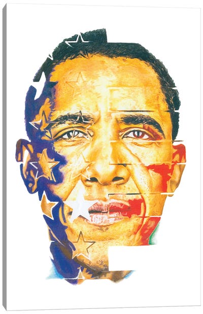 44 Forever Canvas Art Print - Barack Obama