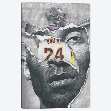 Dear, Basketball Canvas Print #JJS6} by Josiah Jones Canvas Artwork